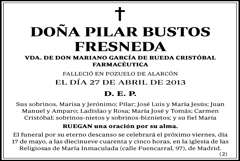 Pilar Bustos Fresneda